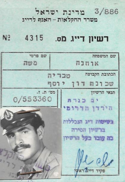 תמונה מתוך משה אוחנה — הדיג והכינרת